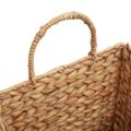 vidaXL Závesný košík Vodný hyacint 30 x 17,5 x 49,5 cm Prírodná