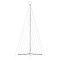 vidaXL LED vianočný stromček 570 LED studená biela 399 cm