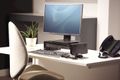 Stojan pod monitor Fellowes Designer Suites Podstavec, pro monitor, multifunkcní, nosnost 18,1kg, cerný