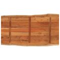vidaXL Stolová doska 120x60x2,5 cm obdĺžnik masívna akácia živá hrana