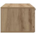 vidaXL Nástenná TV skrinka 98 x 41 x 30 cm Dub artisan
