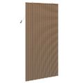 vidaXL Roleta Hnedá 120 x 220 cm Bambus