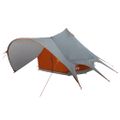 vidaXL Teepee stan pre 3 osoby 3-miestny Šedá a oranžová