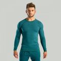 Tričko s dlhým rukávom Essential Deep Teal - STRIX