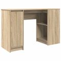 vidaXL Stôl dub sonoma 120x42x76 cm kompozitné drevo