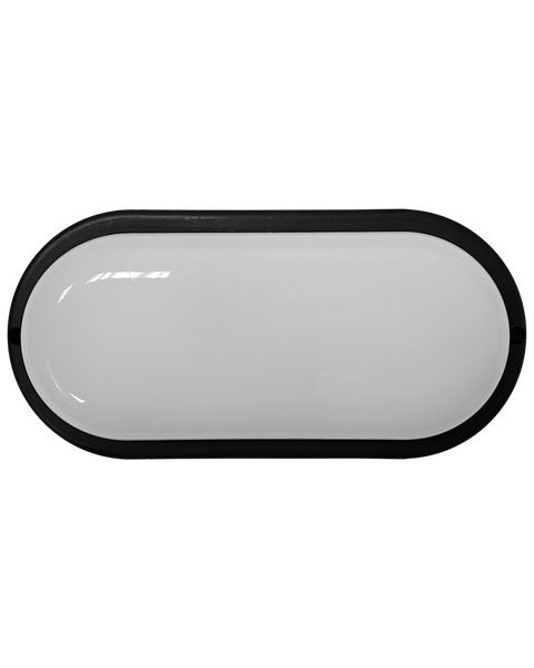 LED stropné svietidlo Q-53A 15W 1350lm 4200K IP64 - čierne QTEC
