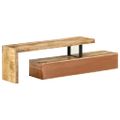 vidaXL TV stolík (118-200) x 30 x 40 cm masívne drevo mango