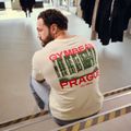 Tričko Prague Cream - GymBeam, veľkosť L