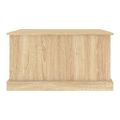 vidaXL Úložný box, dub sonoma, 70x40x38 cm, imitácia dreva