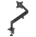 Neomounts DS70-810BL1/Držák displeje/na stůl/17-32"/svorka/VESA 100X100/nosn. 9kg/plyn. píst/ultra tenký/1 disp/černý Držák, VESA, stolní, pro plochý monitor, úhloprícka 17"-32", náklon, otácení, rotace, nosnost 7kg, cerný