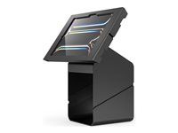 Stojan - kioskový štýl - pre tlačiareň/tablet - uzamykateľný - vysoko kvalitný hliník - čierna - veľkosť obrazovky: 11" - montážne rozhranie: 100 x 100 mm - pultový, samostatne stojaci - pre Apple 11-inch iPad Pro (M4)