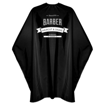 Kadernícka pláštenka MARMARA Barber Cape black classic