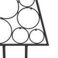 vidaXL Kovový vianočný dekoratívny stromček čierny 125 cm