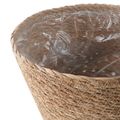 vidaXL 3 ks Prírodná Ø26 x 19 cm 100% Morská tráva
