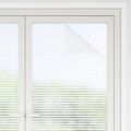 vidaXL Samolepiaca okenná fólia Mliečne pruhy 45 x 1000 cm PVC
