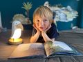Detská lampa s bluetooth reproduktorom Vtáčik Biely