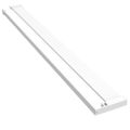 vidaXL Sprchová polica pre sprchový kút biela 115 cm hliník