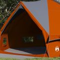 vidaXL Teepee stan pre 10 osôb 10 osoba Šedá a oranžová