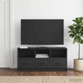 vidaXL TV skrinka Čierna 102 x 34,5 x 47 cm Kompozitné drevo
