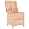 vidaXL Záhradný úložný box 50x49x56,5 cm jedľové masívne drevo