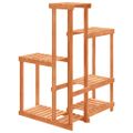 vidaXL Stojan na kvetiny 62,5x61,5x101,5 cm masívna jedľa