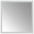 vidaXL Zrkadlo do kúpeľne s LED Priehľadná 30 x 30 cm tvrdené sklo