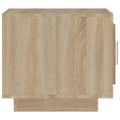 vidaXL Konferenčný stolík dub sonoma 51x50x45 cm spracované drevo
