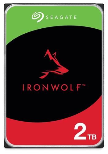 Seagate IronWolf 2TB HDD / ST2000VN003 / Interný 3,5" / 5400 rpm / SATA III / 256 MB Pevný disk, interný, 2TB, SATA III, 3,5", 5400 rpm, 256MB
