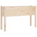 vidaXL Záhradné kvetináče 2 ks 110x31x70 cm, borovicový masív