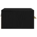 vidaXL Nočný stolík 35 x 35 x 20 cm Kompozitné drevo Čierny dub