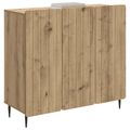vidaXL Servírovacia skriňa Dub artisan 89 x 34,5 x 82 cm
