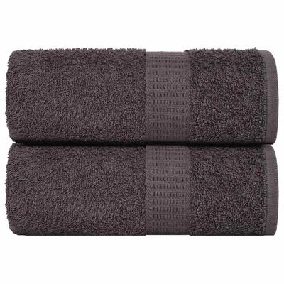 vidaXL Umývacie utierky FROGN 2 ks antracitové 15x21 cm 360 g/m²