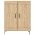vidaXL Vysoká skrinka dub sonoma 69,5x34x180 cm spracované drevo