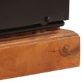 vidaXL TV skrinka 110x30x45 cm, recyklovaný masív