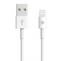 Kábel Devia Smart EC080 USB - Lightning 1,0 m 2,1A biely