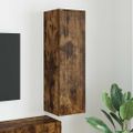 vidaXL TV nástenná skriňa 30 x 31 x 100 cm Dymová dub Kompozitné drevo