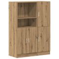 VidaXL 2-dielna súprava kuchynských skriniek Artisan Oak