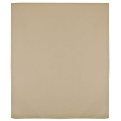 vidaXL Plachty Jersey 2 ks sivohnedá 160x200 cm bavlna