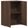 vidaXL Kartotéka hnedý dub 60x32x77,5 cm kompozitné drevo
