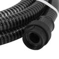 vidaXL Odsávacia hadica s PVC spojkami, čierna 1" 4 m, PVC