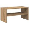 vidaXL Regál na topánky stohovateľné dub artisan 60x30x30,5 cm