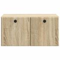 vidaXL Nástenná TV skrinka 59,5 x 41 x 30 cm Dub sonoma