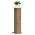 vidaXL Stojan na rastliny Dub artisan 30,5 x 30 x 100,5 cm