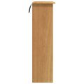 vidaXL Klietka ASKIM 91 x 30 x 104 cm Masívne borovicové drevo