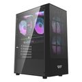 Počítačová skriňa Darkflash A290 + 3 ventilátory (čierna)