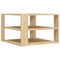 vidaXL Konferenčný stolík dub sonoma 58x58x40 cm kompozitné drevo