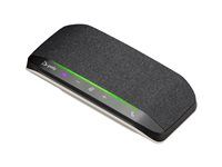 Hands-free hlasitý odposluch - káblové - USB-A, USB-C - strieborná - certifikované pre Microsoft Teams