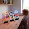 Neon LED on a stand Paw Patrol - Logo OW-120146