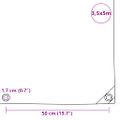 vidaXL Celta 650 g/m², 3,5x5 m, zelená