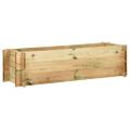vidaXL Vyvýšený záhradný záhon, impregnovaná borovica 120 cm